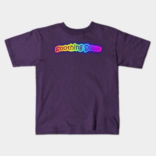 Soothing Souls Neon Retro Rainbow Kids T-Shirt